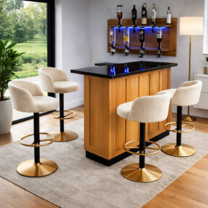Oak Bar available at The Home Bar Company